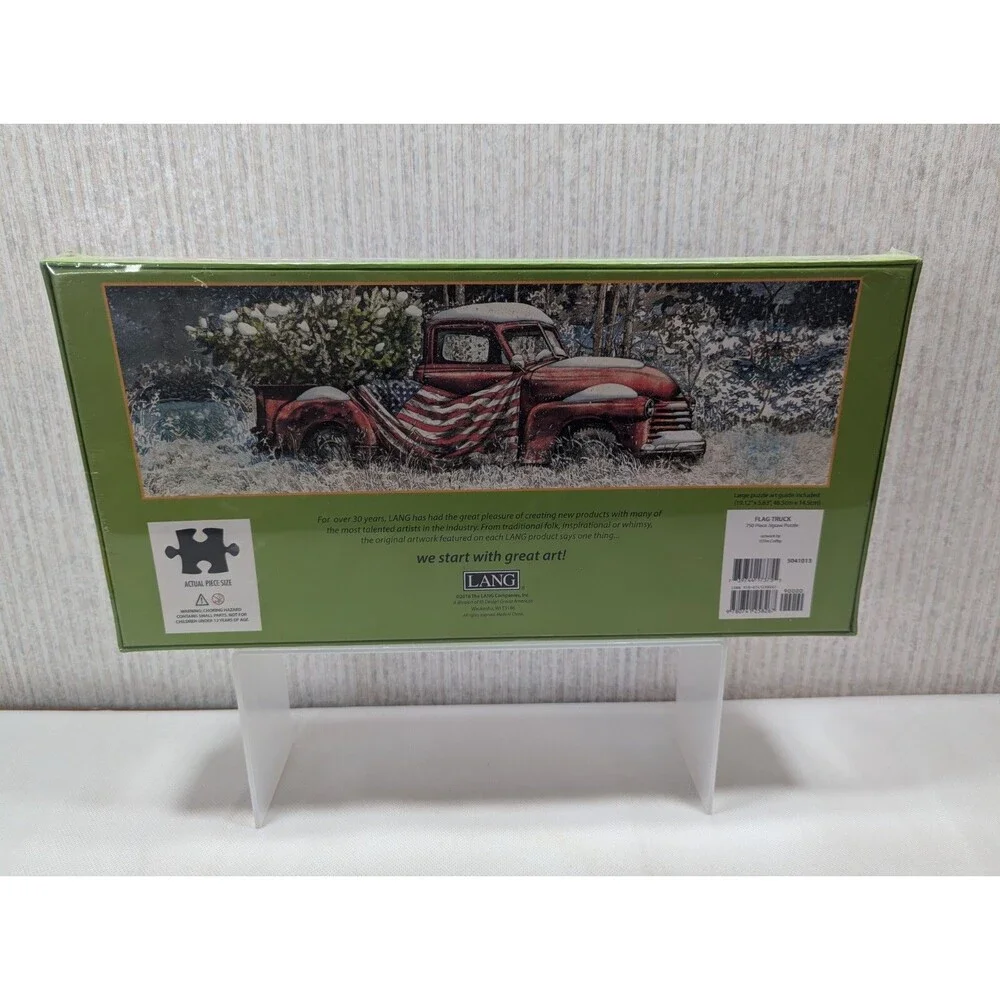 Puzzle Flag Truck Tim Coffey 38.25